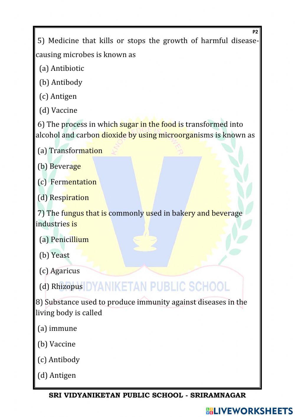 Microorganism:Friend&foe