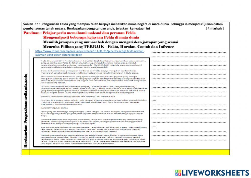 4.3 kerjasama kerajaan persekutuan dan kerajaan negeri