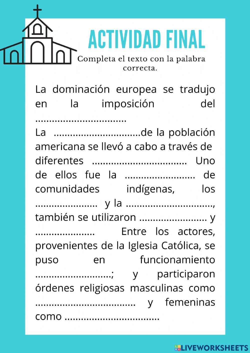 Evangelización en la Colonia