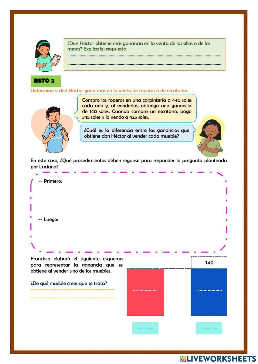 Calculamos las ganancias de don Héctor