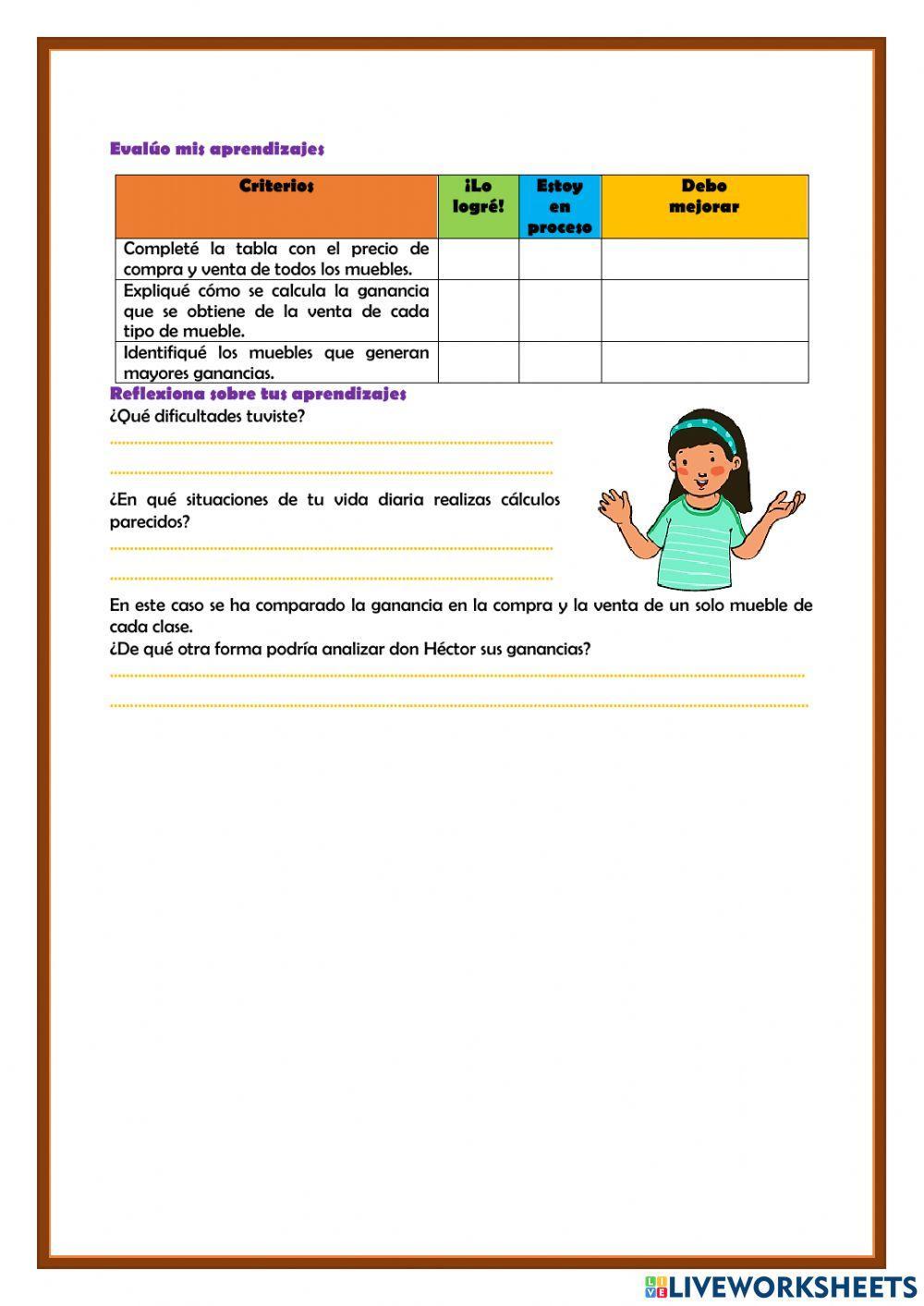 Calculamos las ganancias de don Héctor
