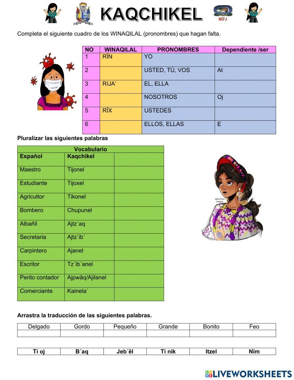 Pronombres personales