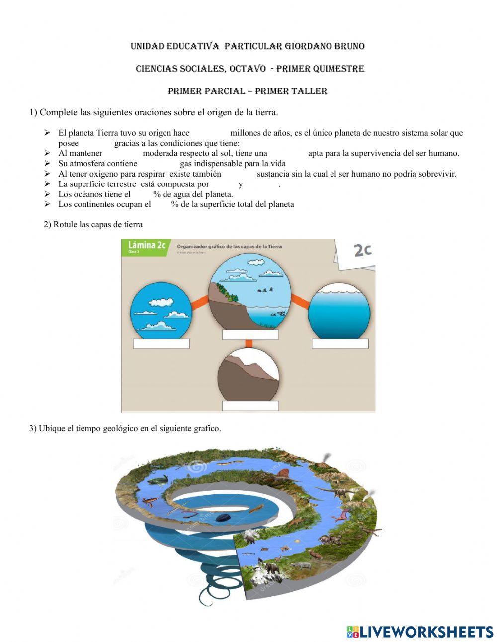 Formacion de la tierra
