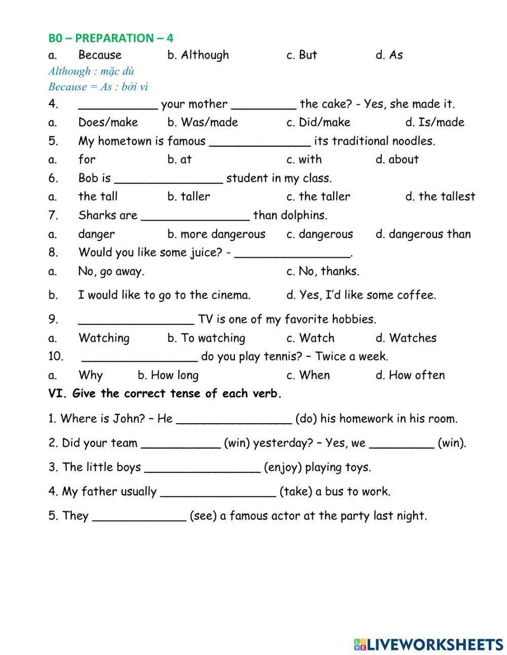 B0 - preparation - 4