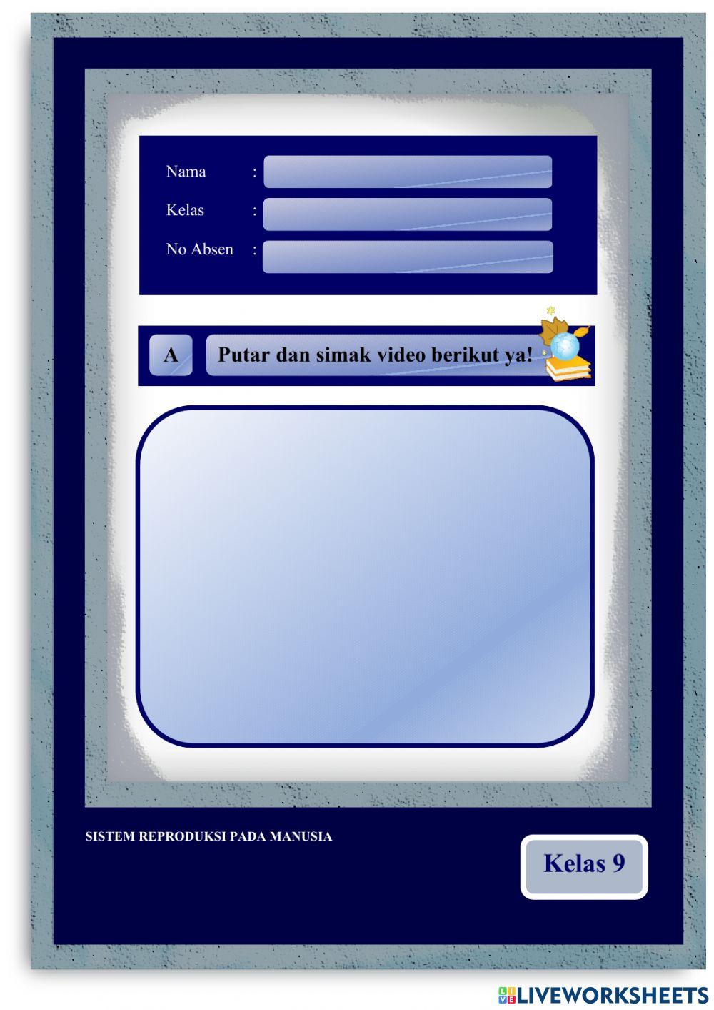 E-LKPD Organ Reproduksi Laki-laki