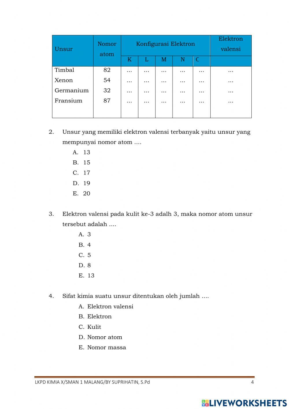 Lkpd model atom bohr