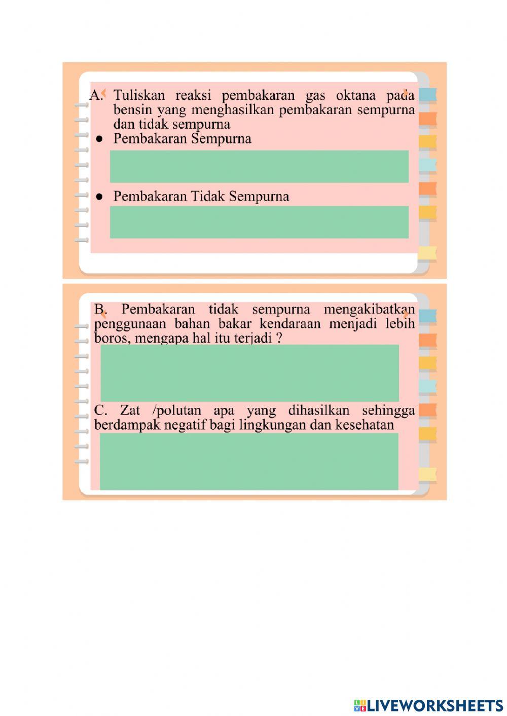 Pembakaran Hidrokarbon