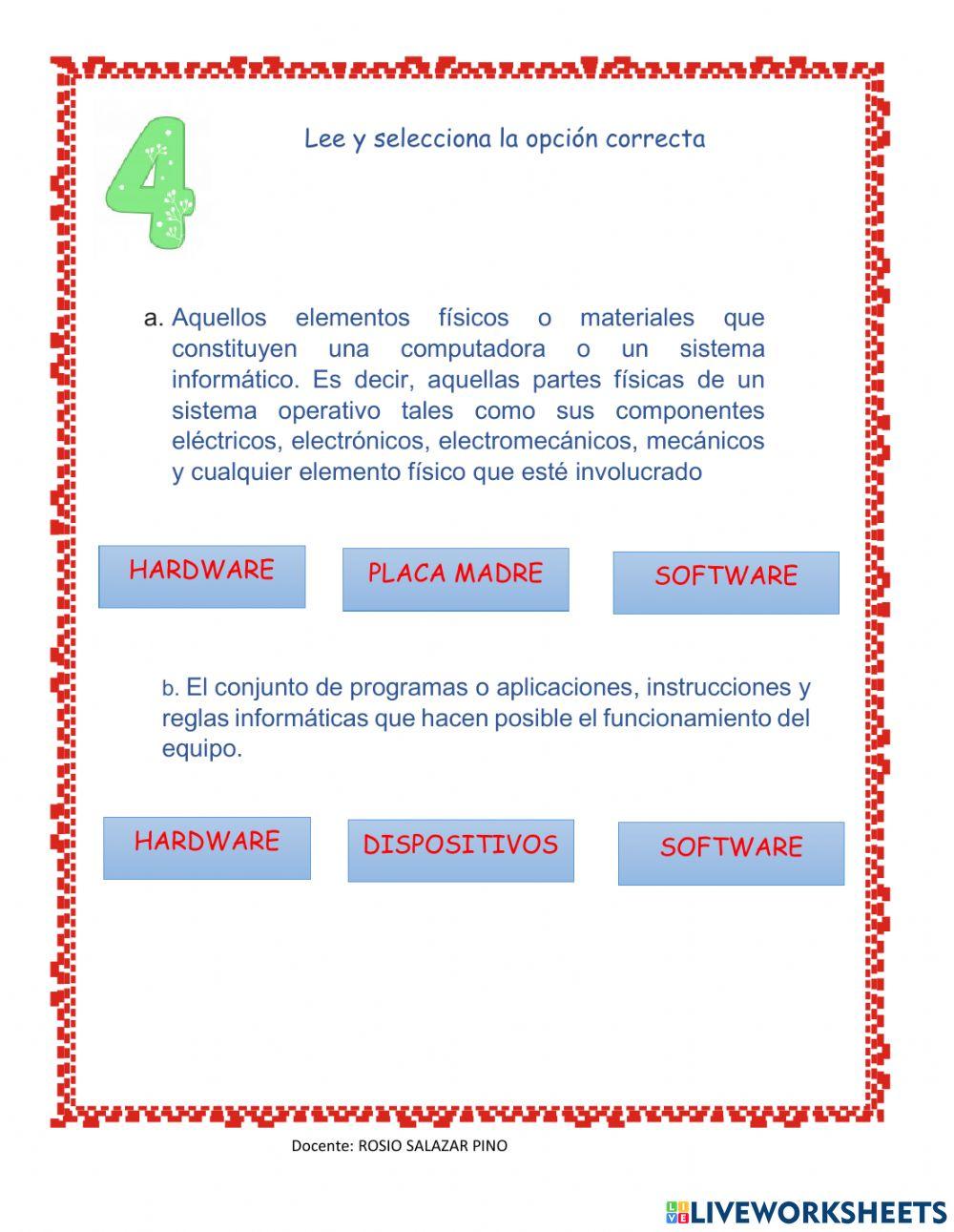 Conocimientos basicos tecnologia