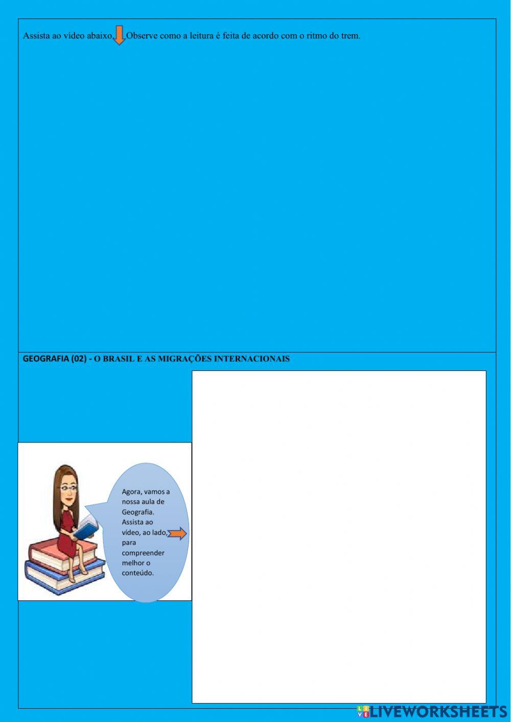 20 de julho -Atividade Remota