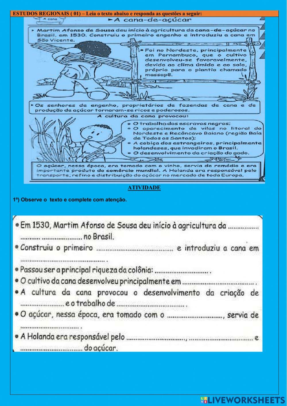 20 de julho -Atividade Remota