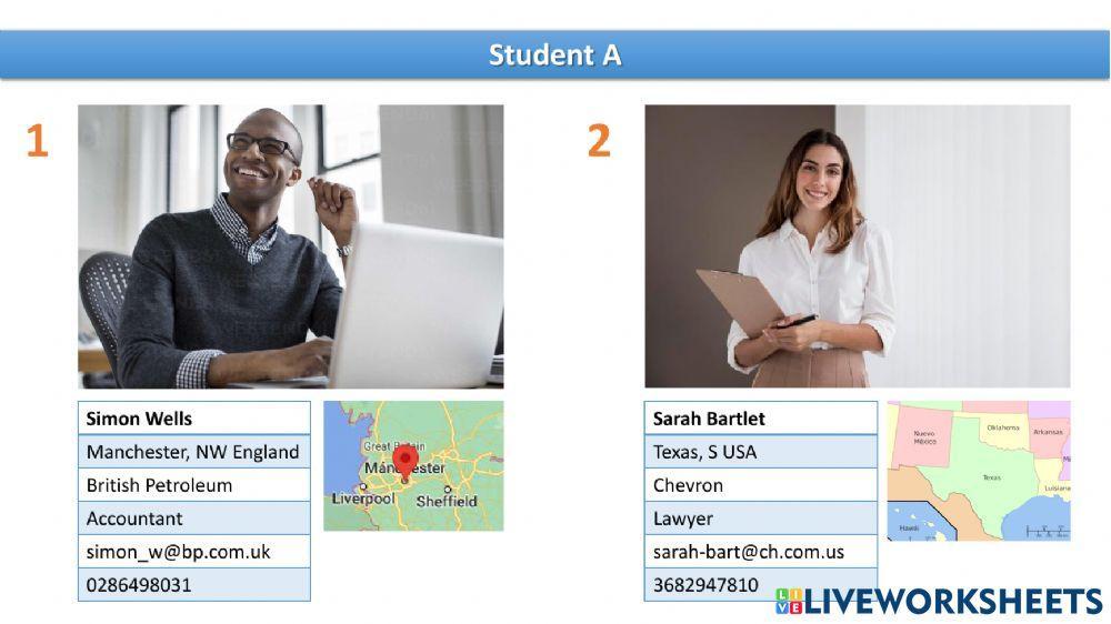 Revision - speaking - st a