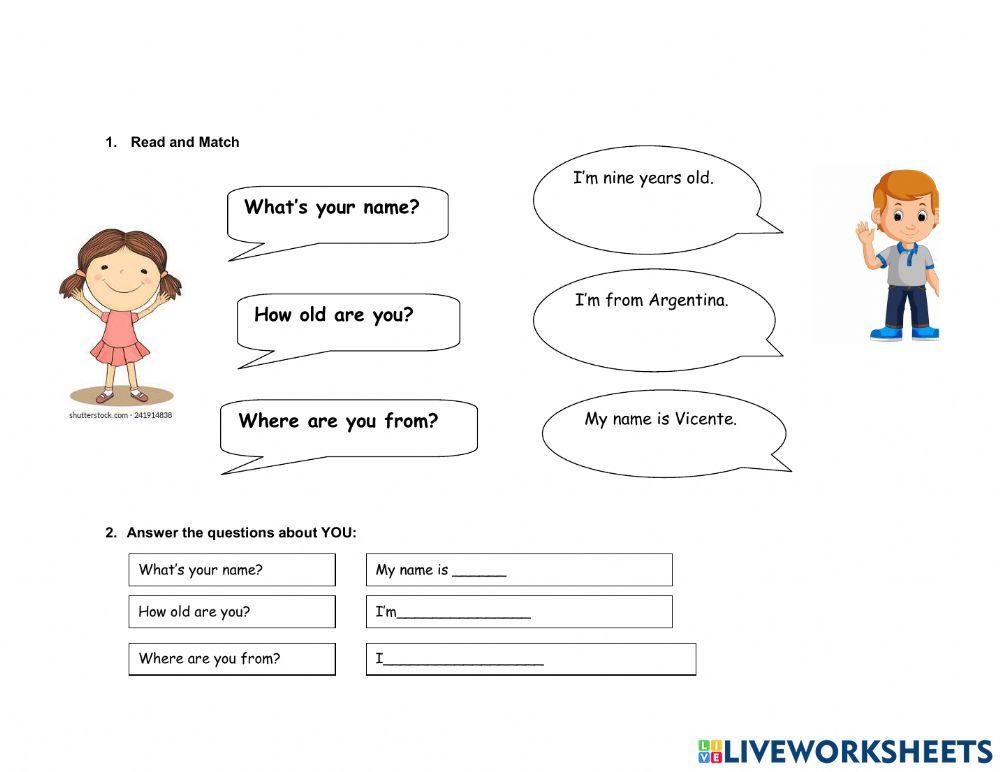 Personal information