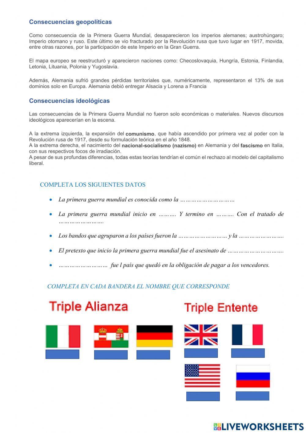 Primera Guerra Mundial