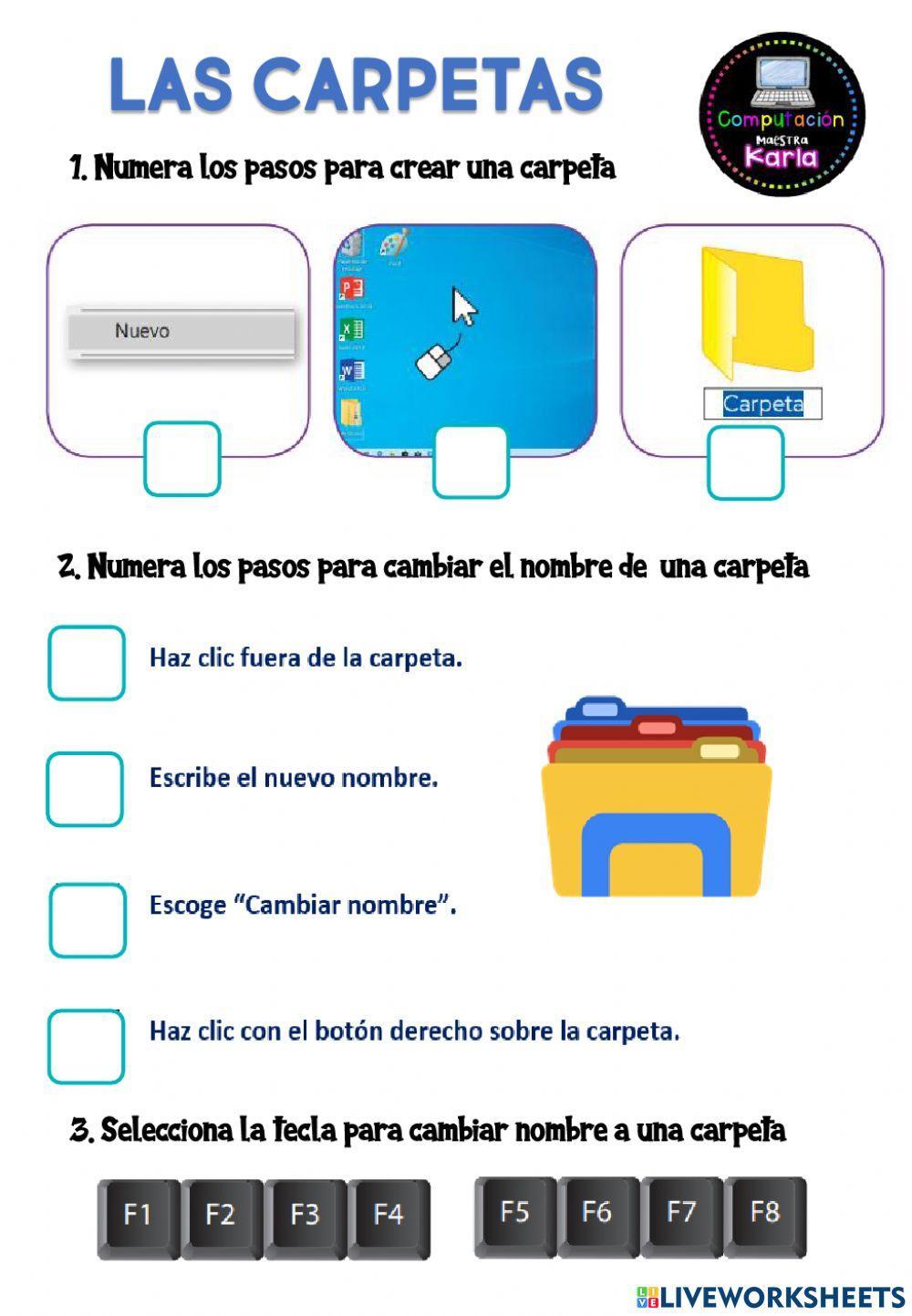 Las carpetas Las carpetas