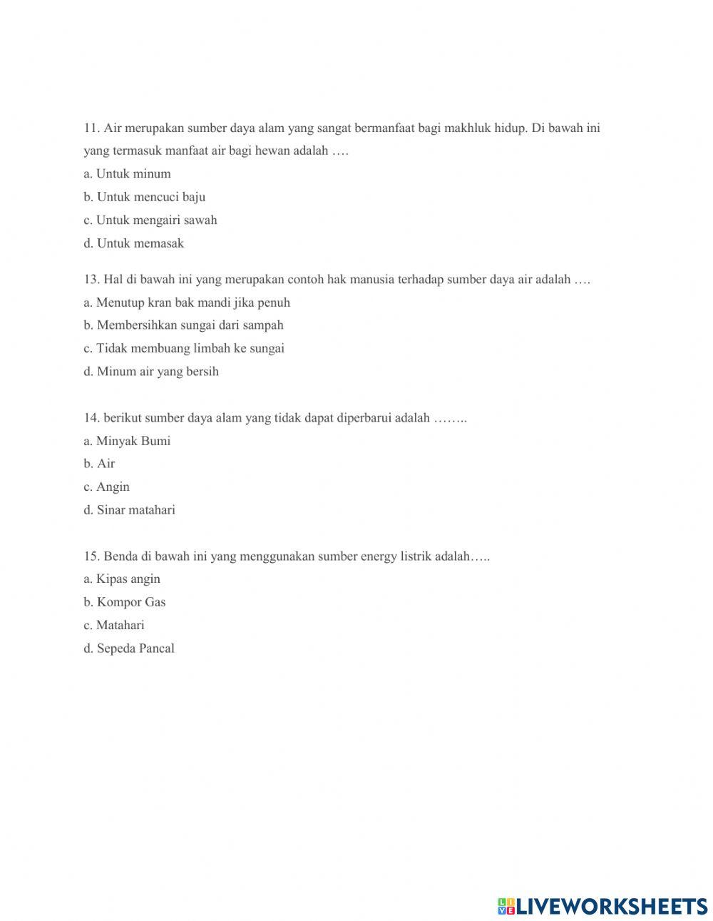 Sumber energi TEMA 2