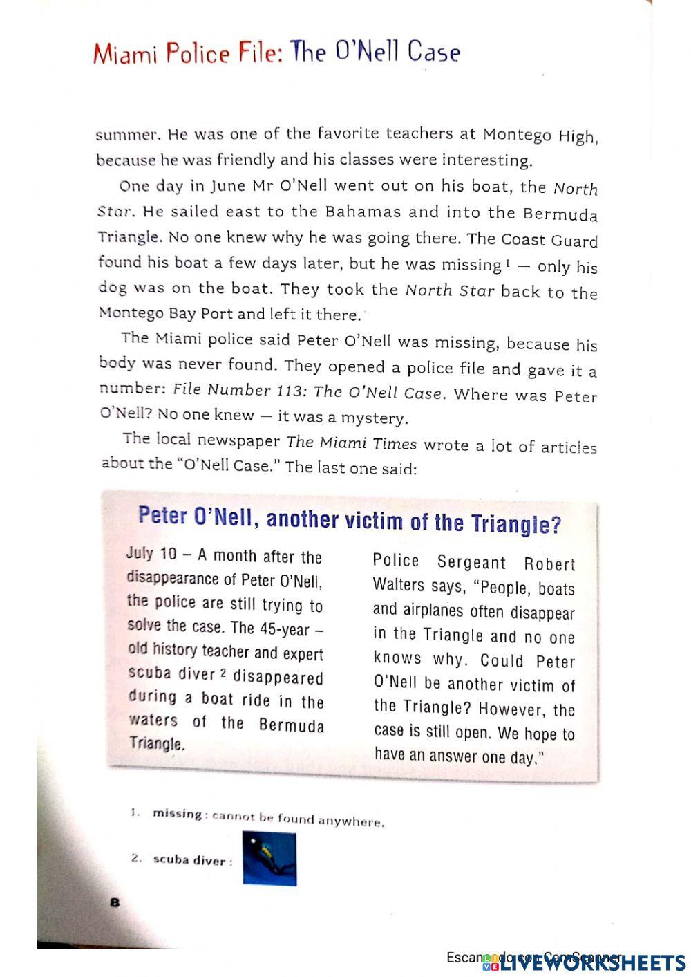 Miami Police File- Chapter 1