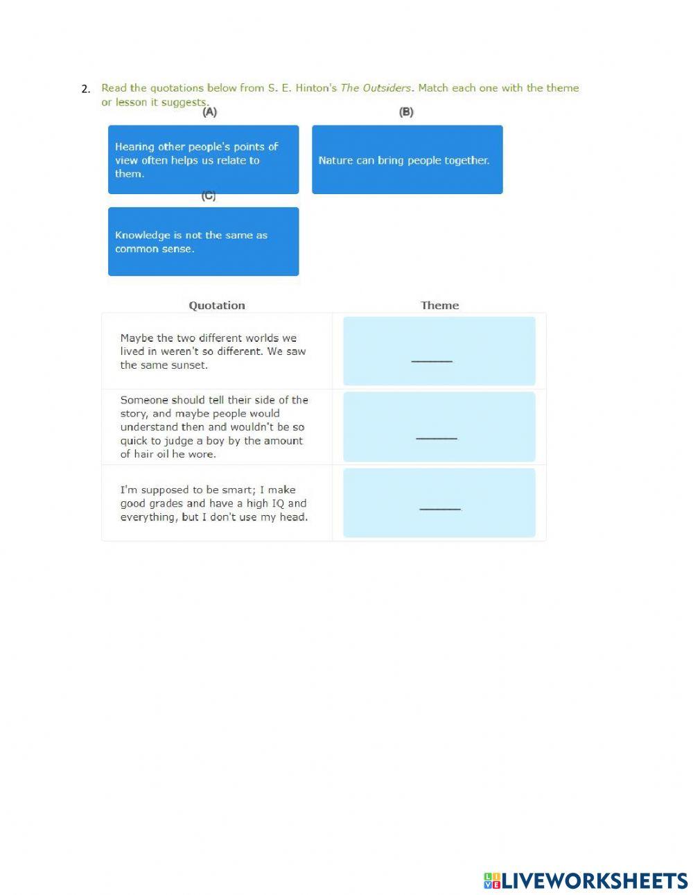 Reading Comprehension