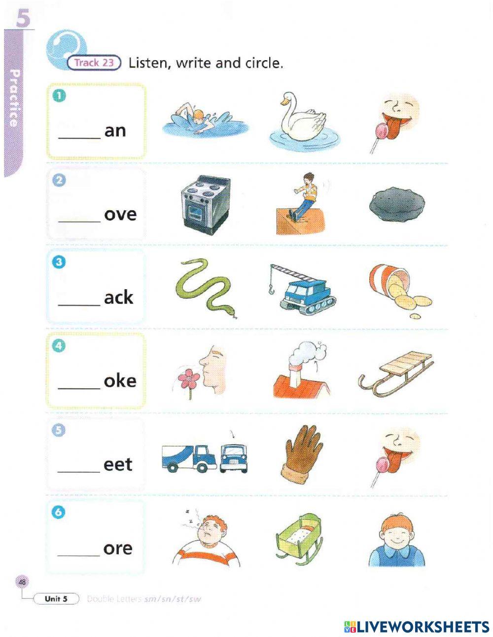 Unit 05 - Smart Phonic 4 Practice