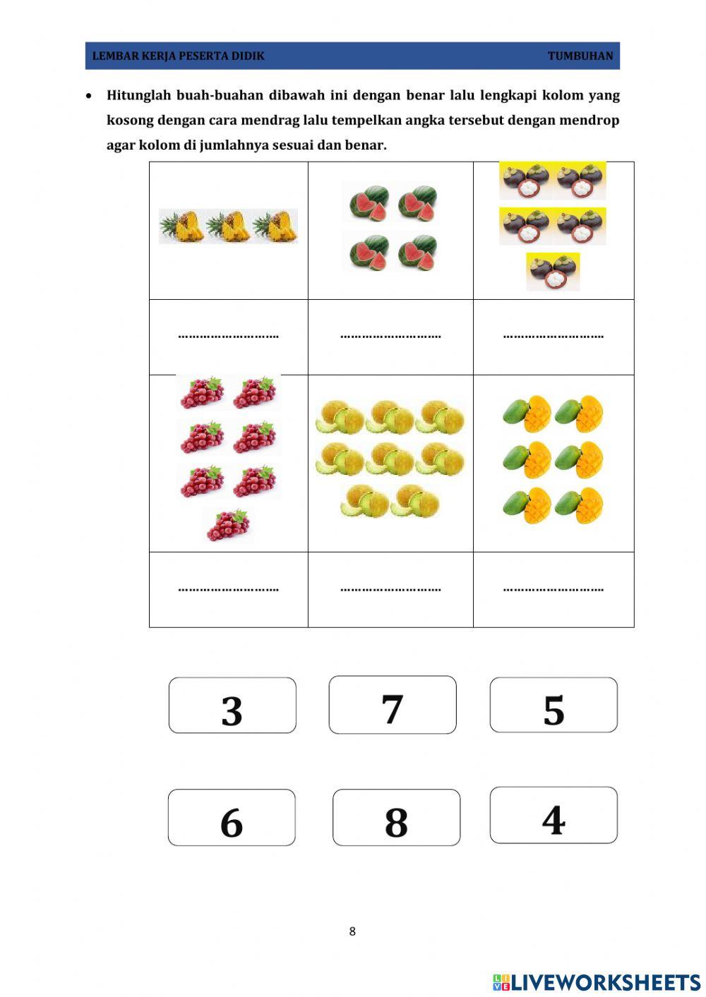 Lkpd buah-buahan