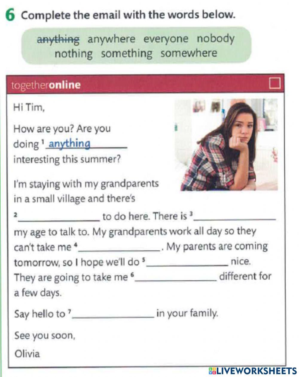 Some-Any, Every-No compounds