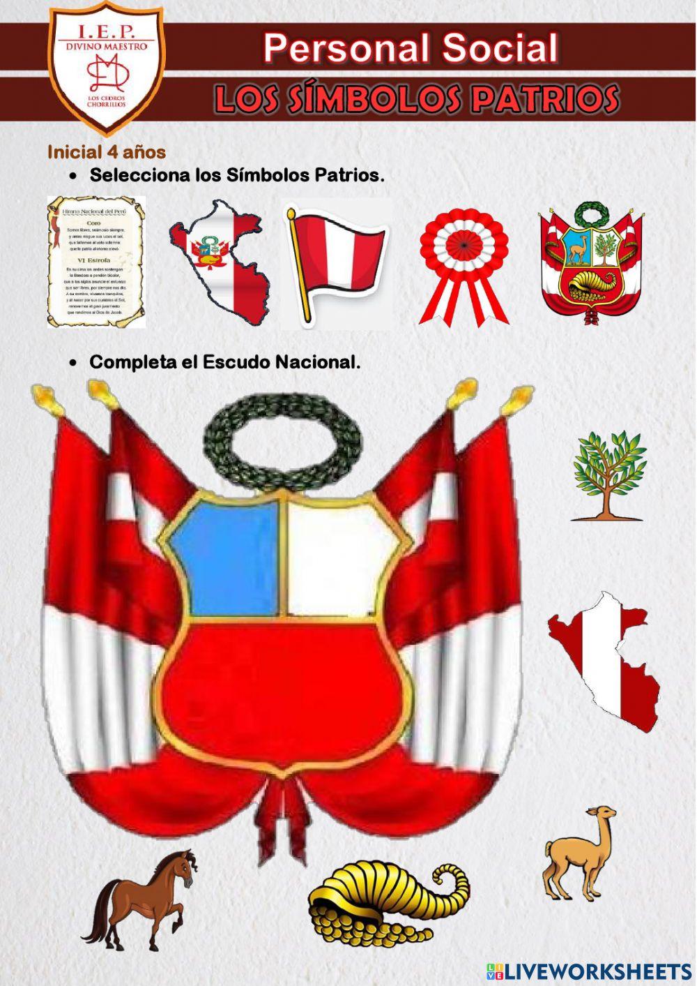 Símbolos patrios del Perú