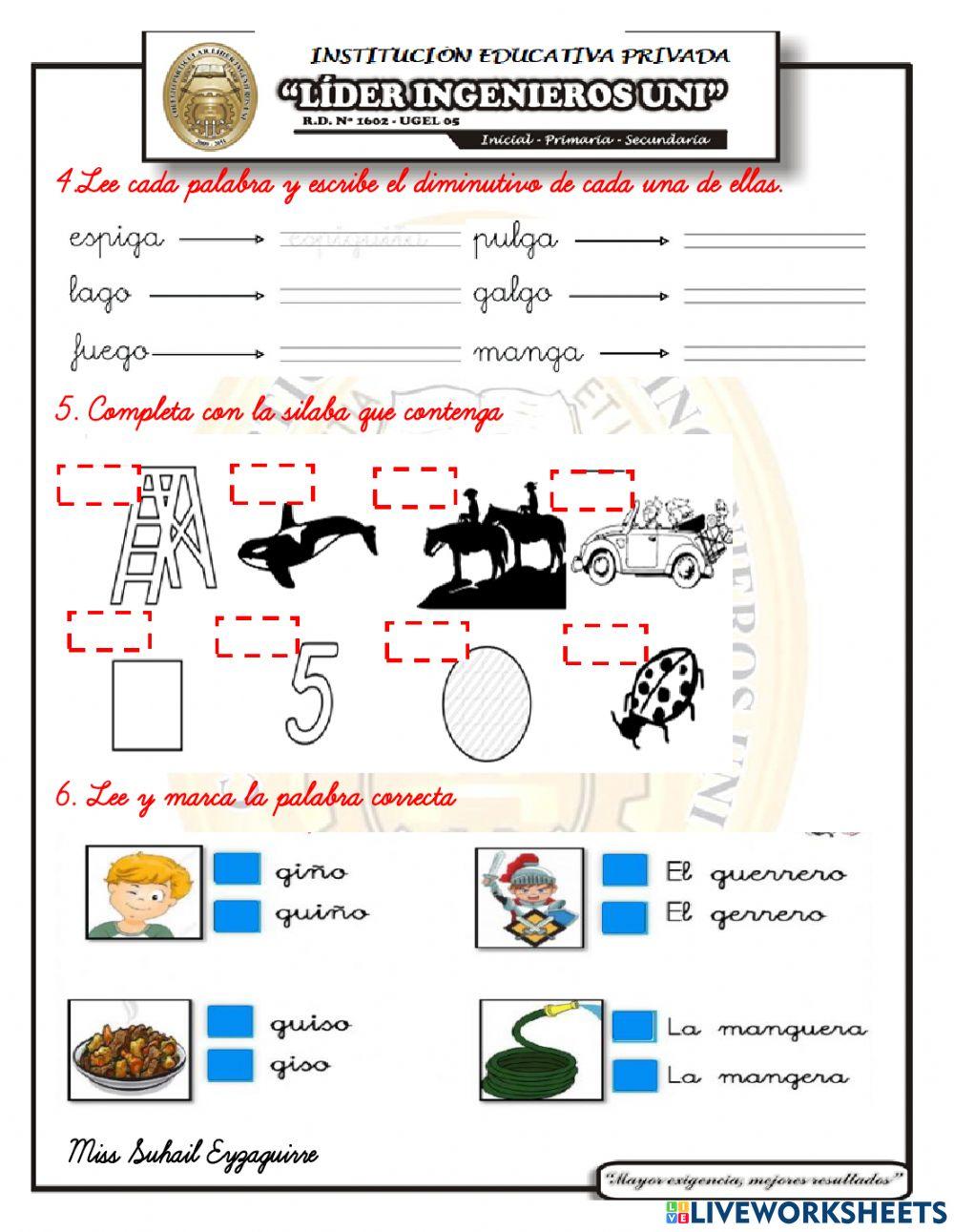 Examen mensual de comunicación IV unidad