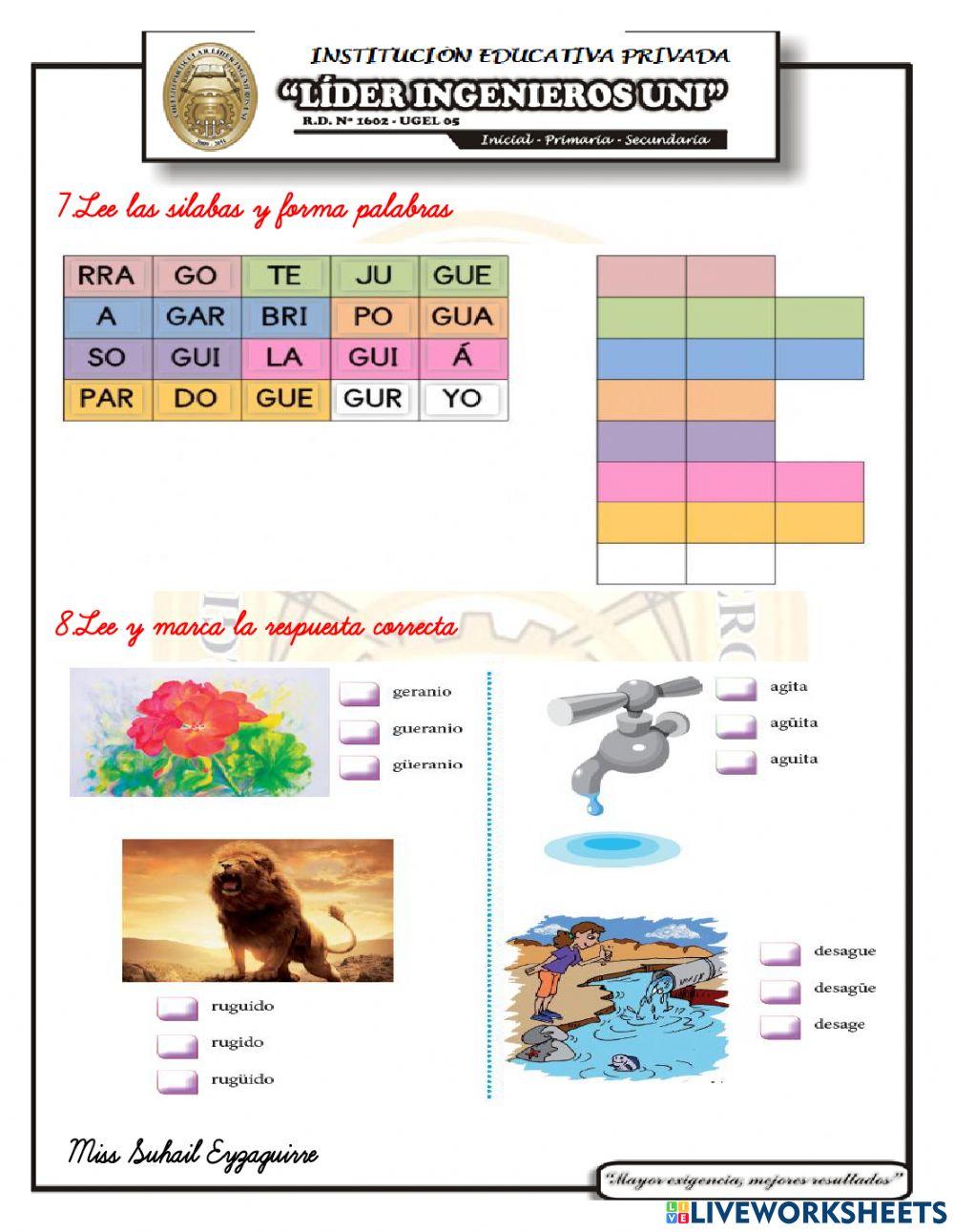 Examen mensual de comunicación IV unidad