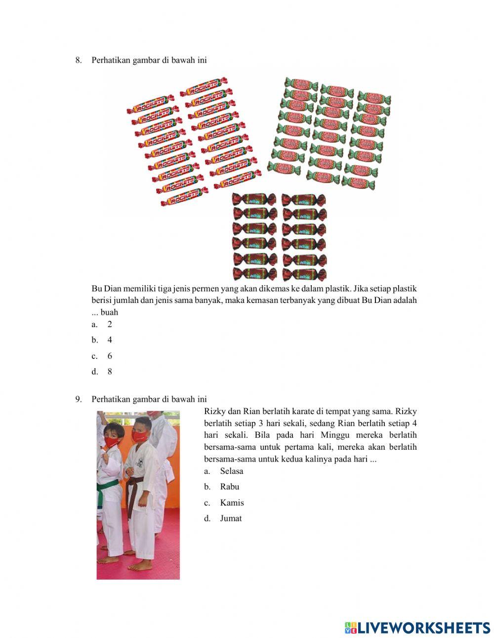 AKM Numerasi Kelas 5