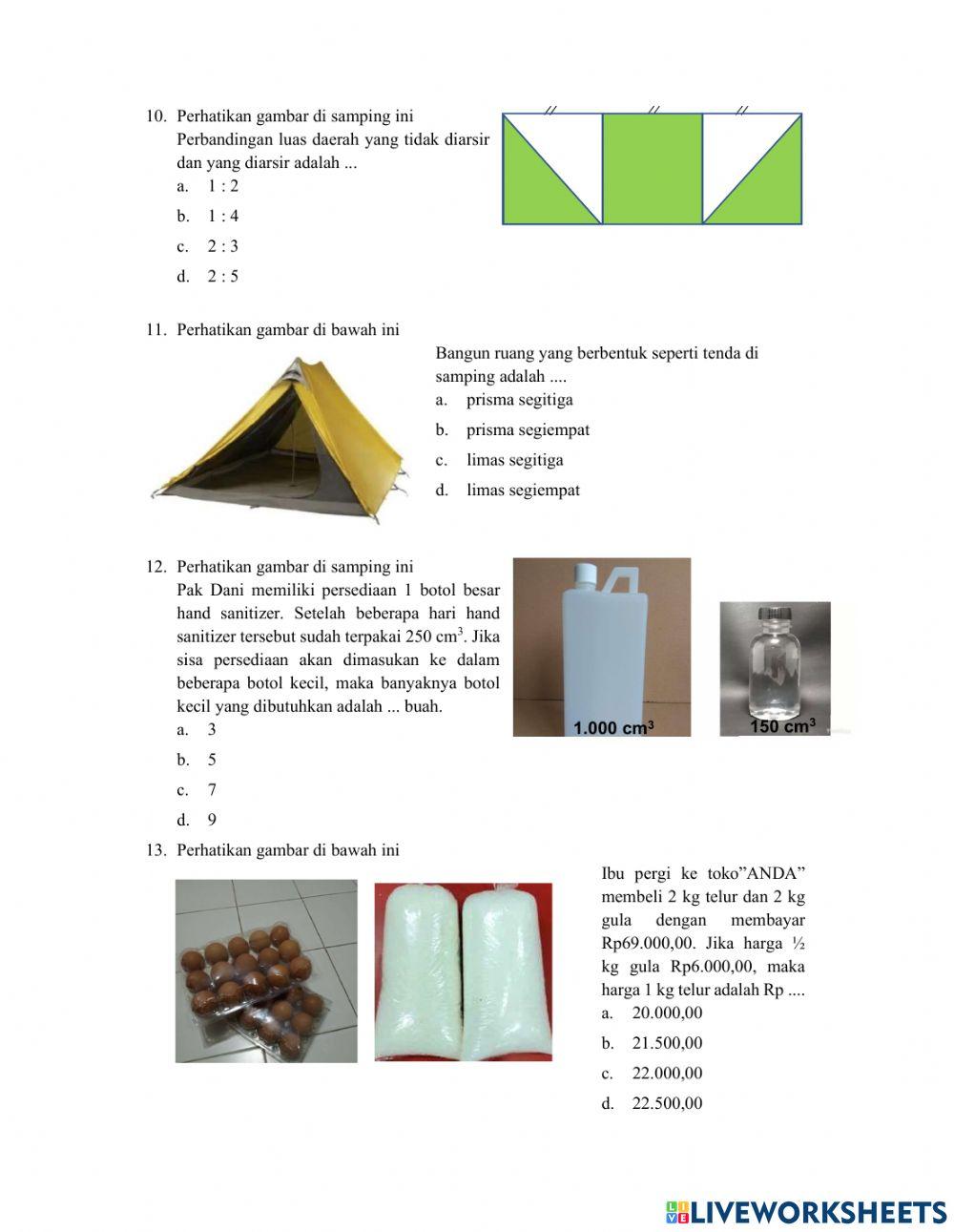 AKM Numerasi Kelas 5