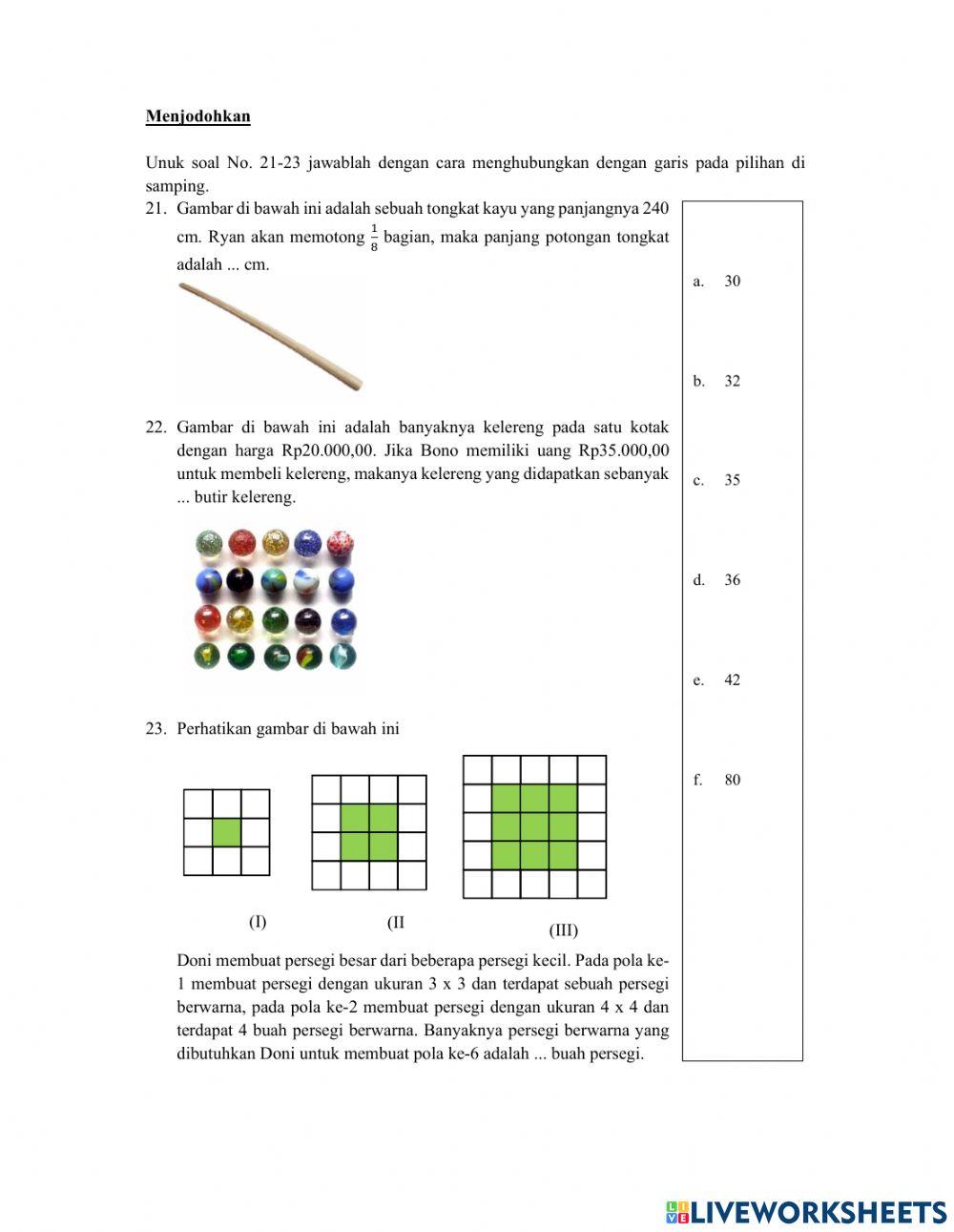 AKM Numerasi Kelas 5