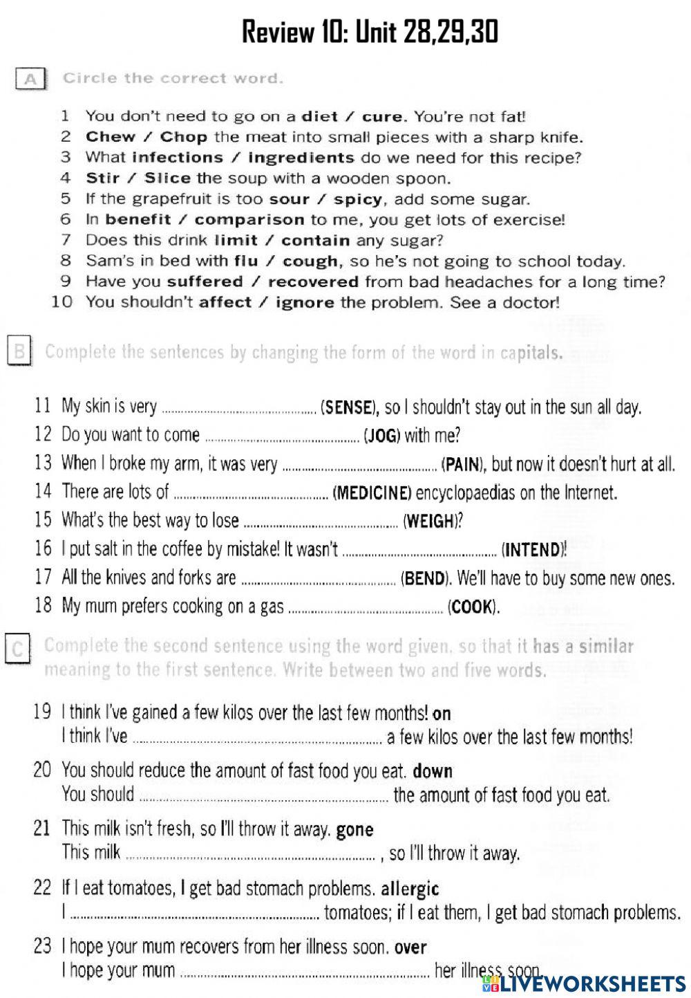 Destination B1 review 10