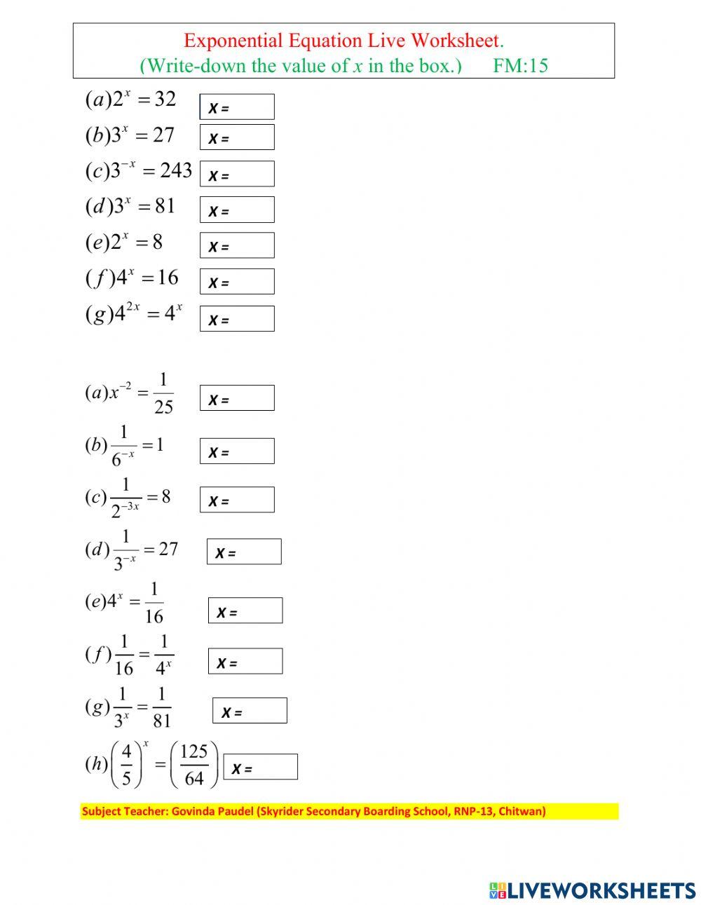Algebra Algebra