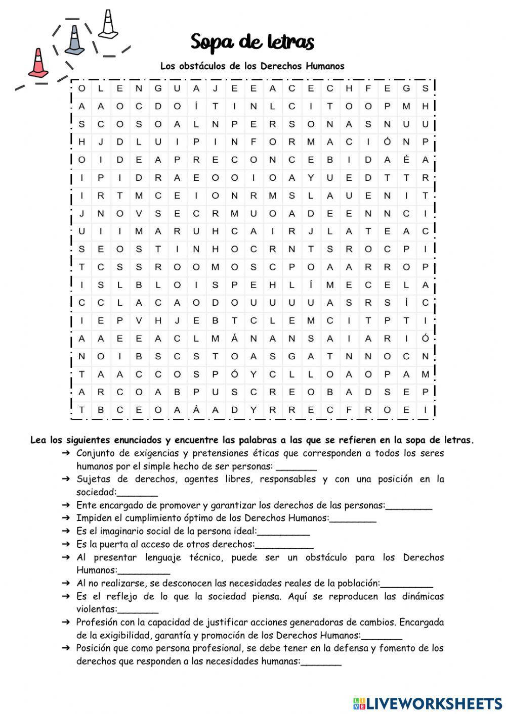 Los obstáculos de los Derechos Humanos