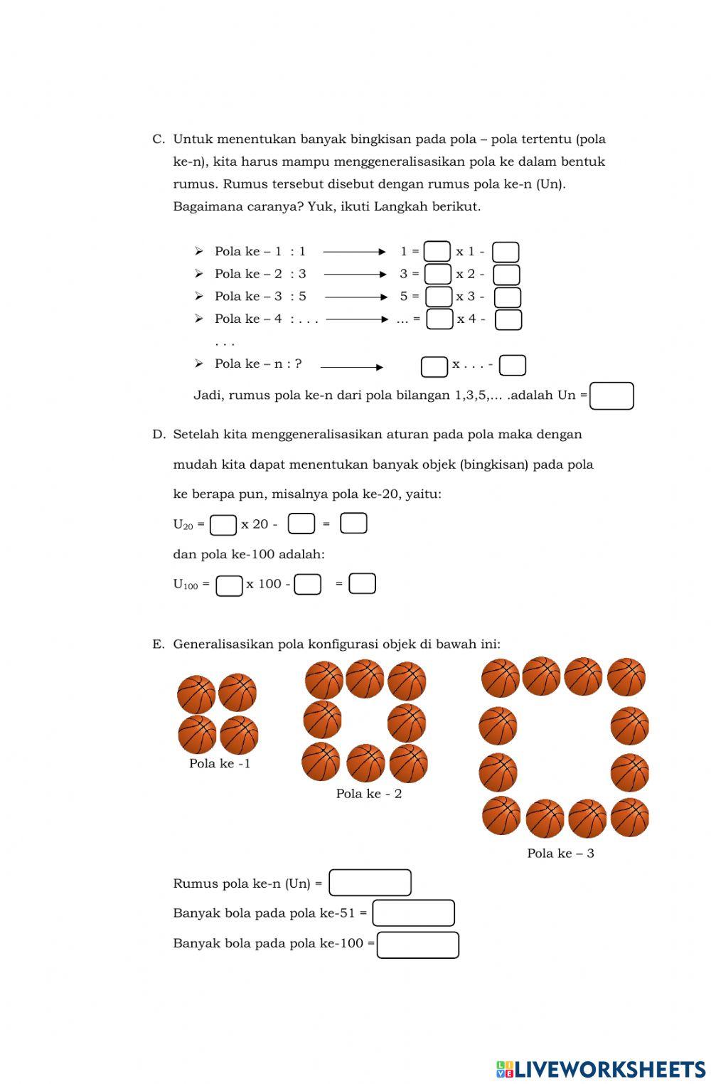 LKPD 2 Pola Bilangan