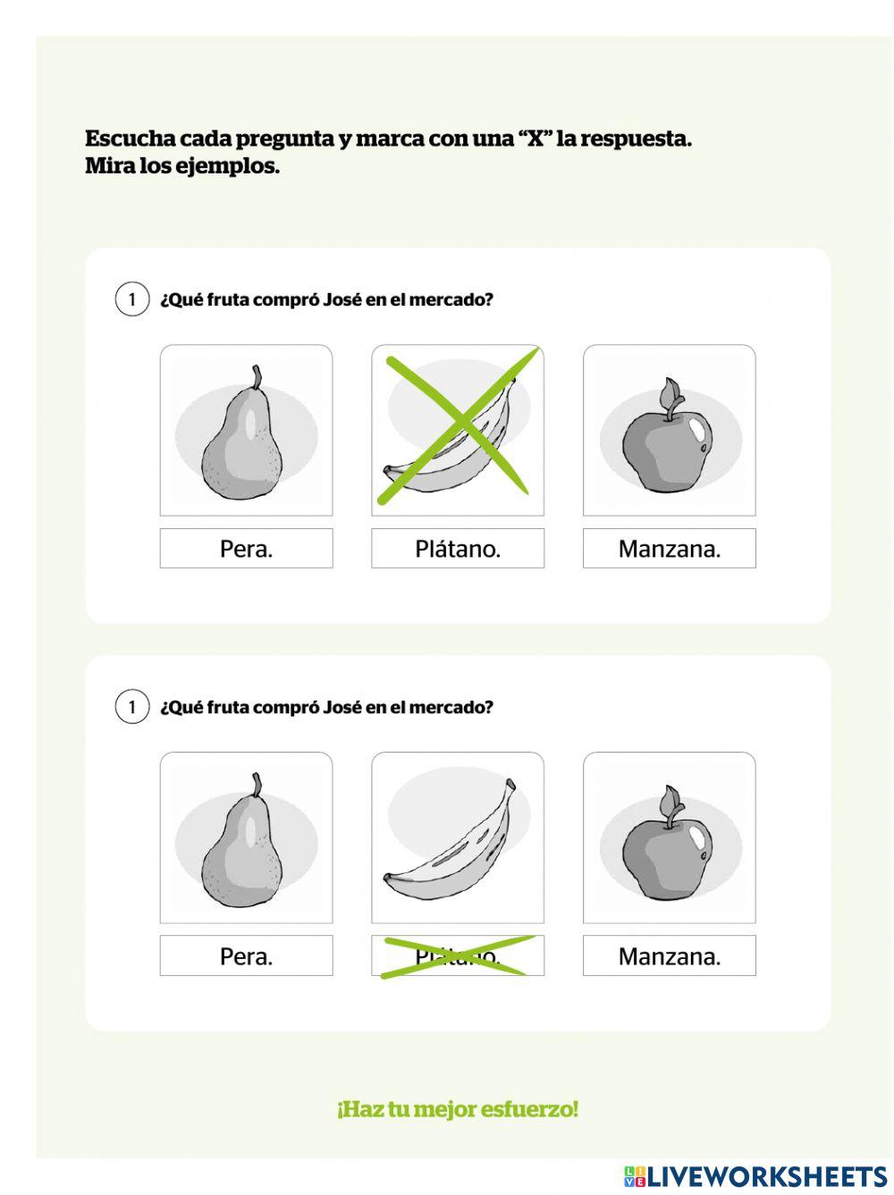 Prueba diagnostica de lectura