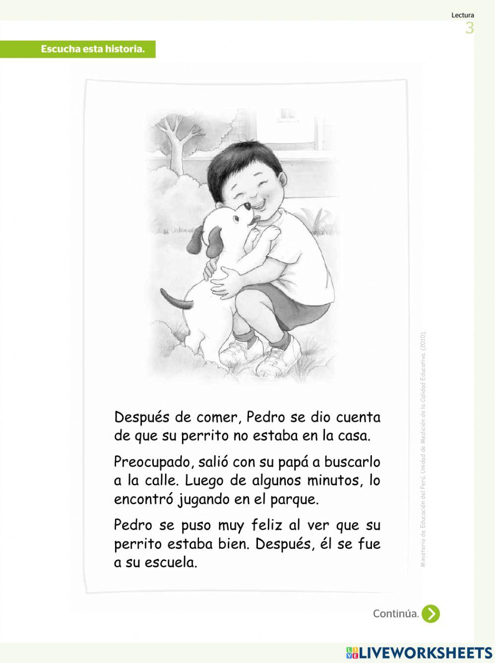 Prueba diagnostica de lectura