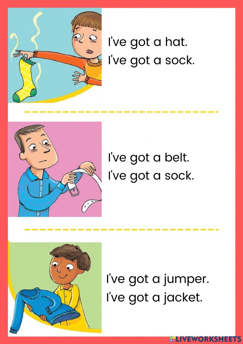 Family and friends starter clothes