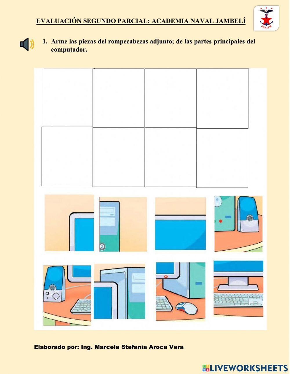Evaluación Segundo Parcial ANAJAM