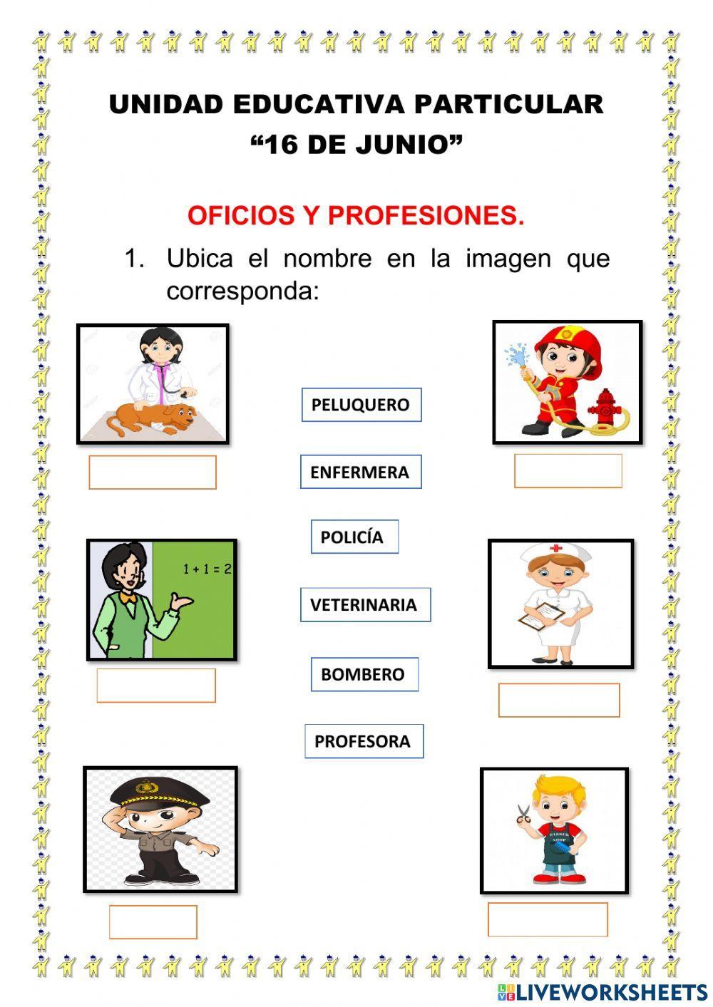 Oficios y profesiones