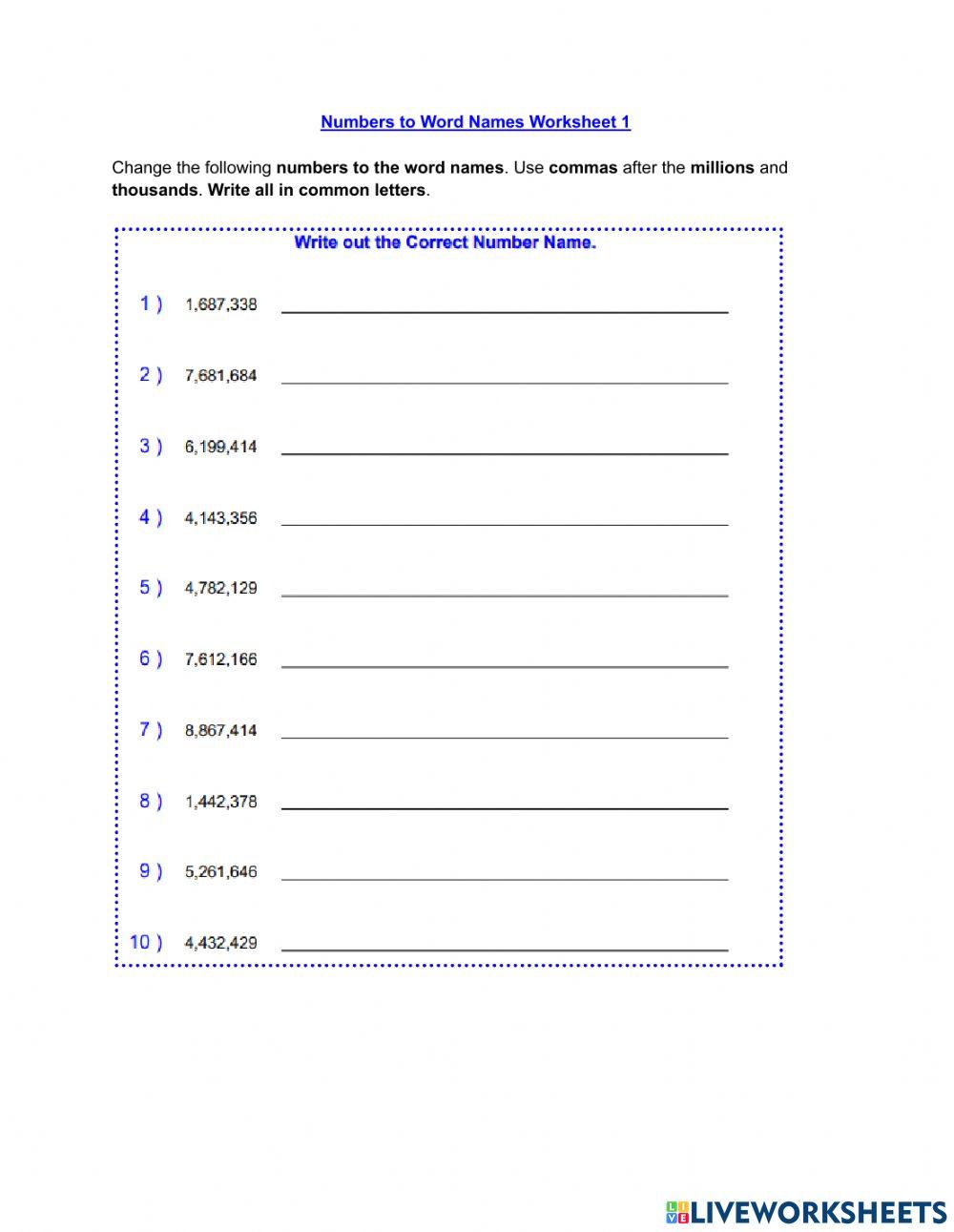 1187182 | Numbers and Word Names | Amreeta Ankadoo