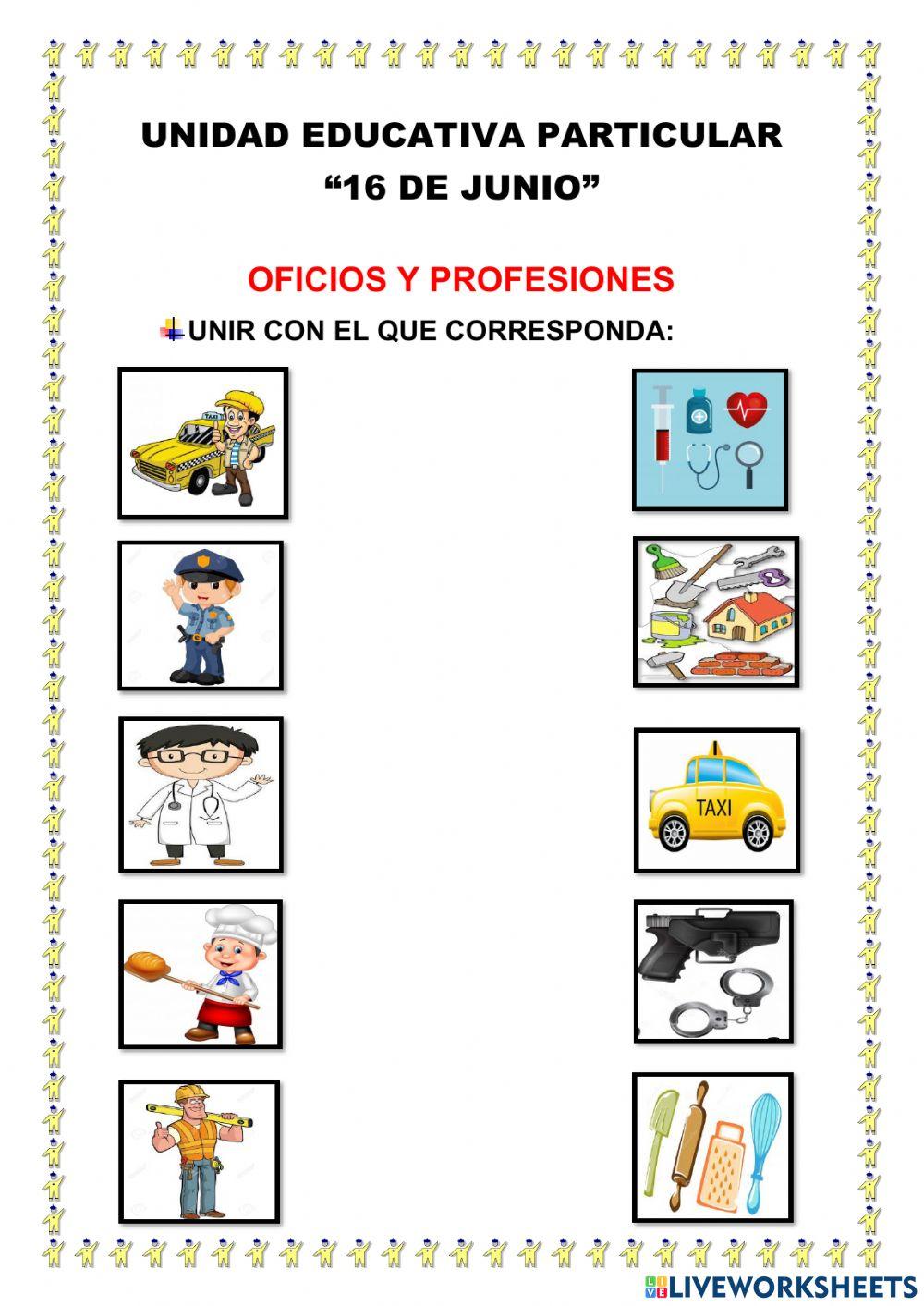 Oficios y profesiones