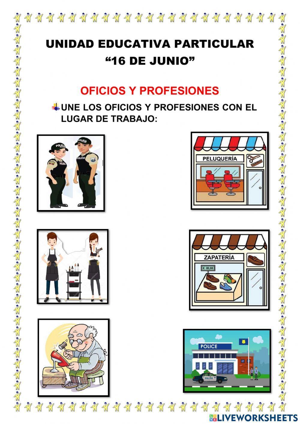 Oficios y profesiones