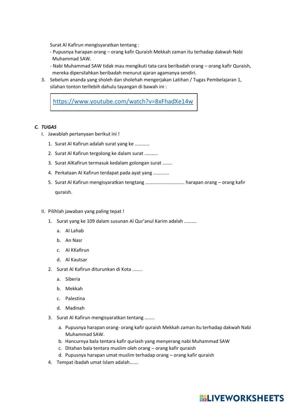 Indahnya Saling Menghormati