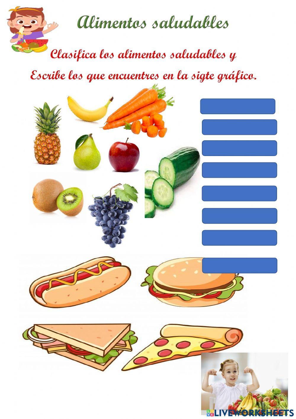 Alimentos saludables