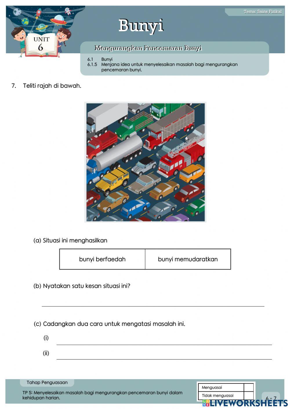 Sains tahun 4 - bunyi