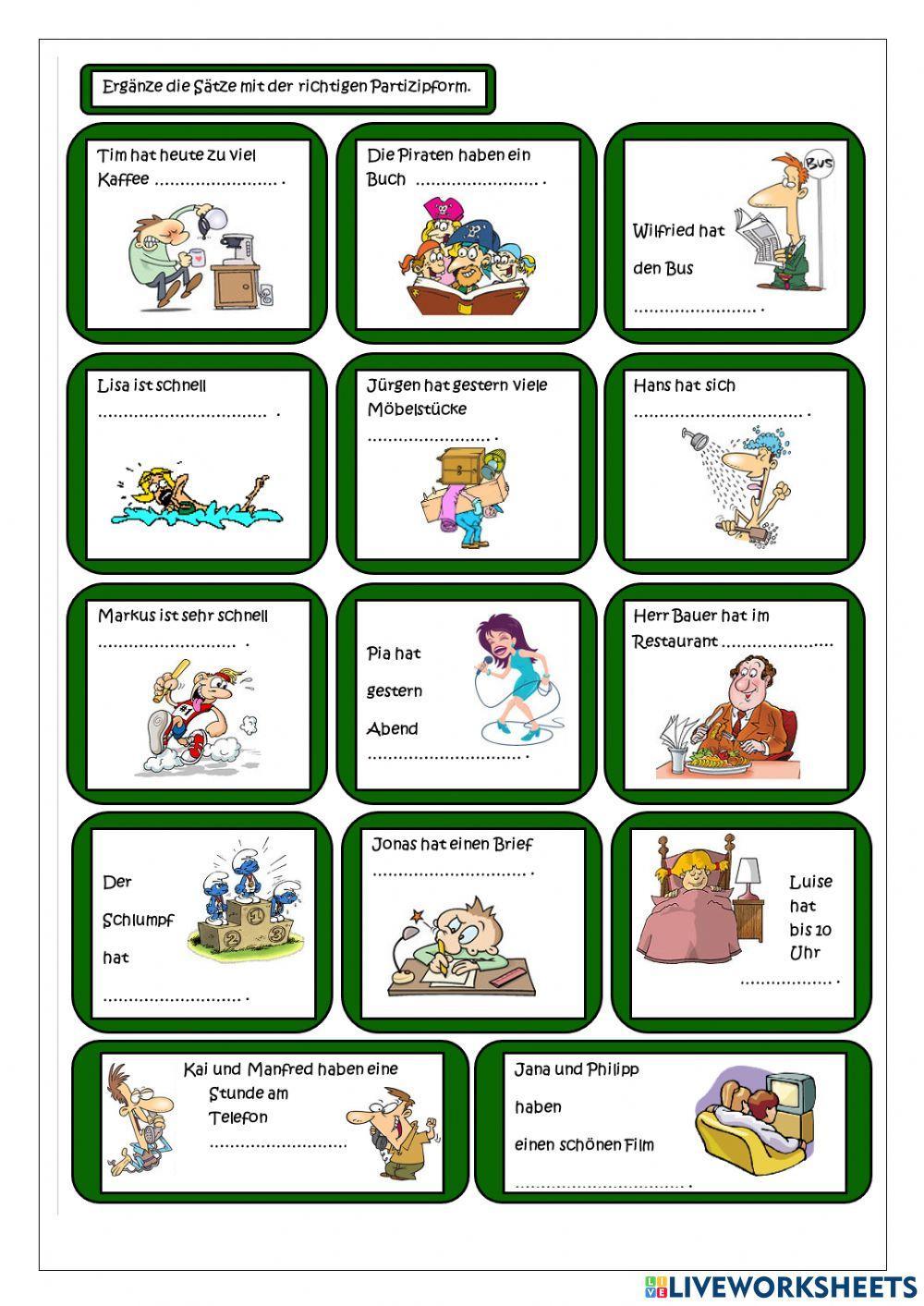 Perfekt (haben&sein)