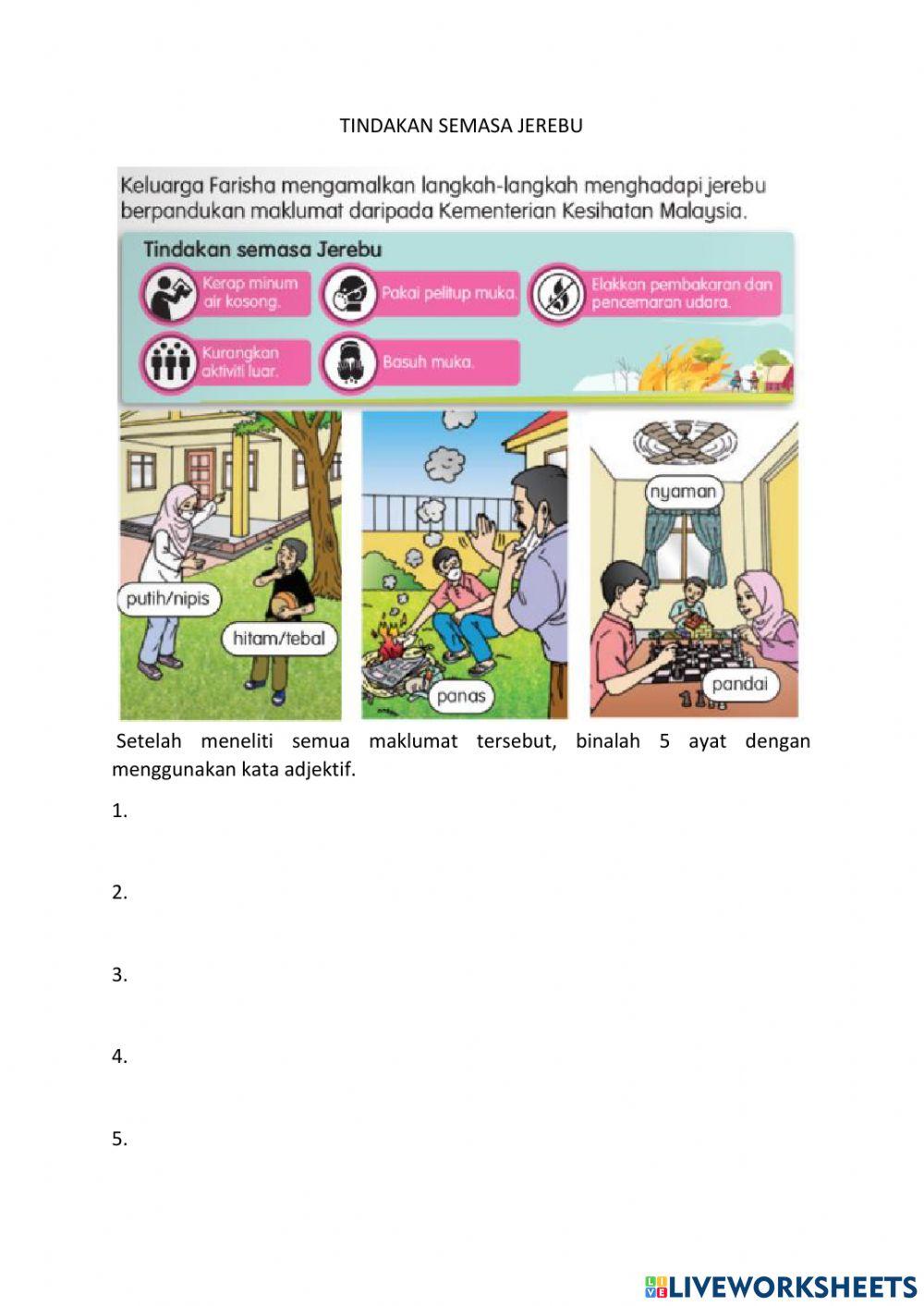 Tindakan Semasa Jerebu