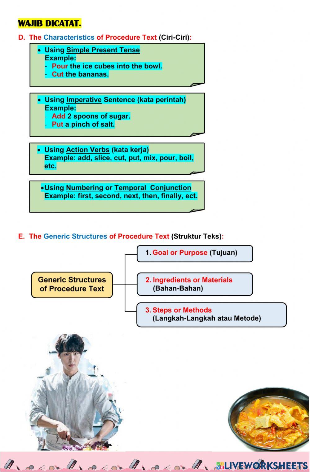 Meeting 1 (procedure text) - ix
