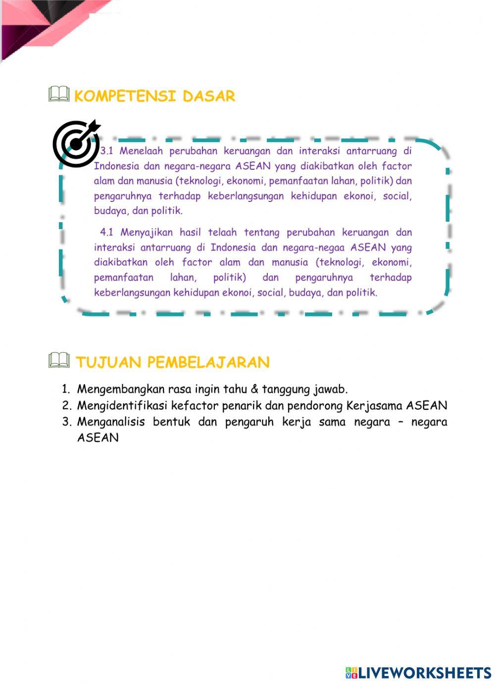 Interaksi antarnegara asean