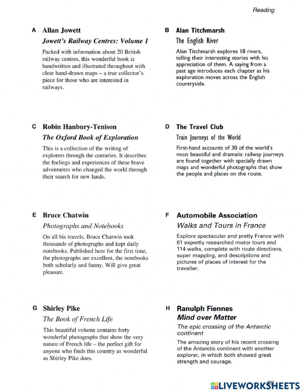 Pre-5 Reading Quiz 2